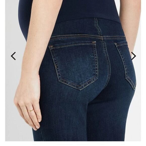 Indigo Blue Secret Fit Belly Stretch Maternity Jeans - Picture 10 of 16